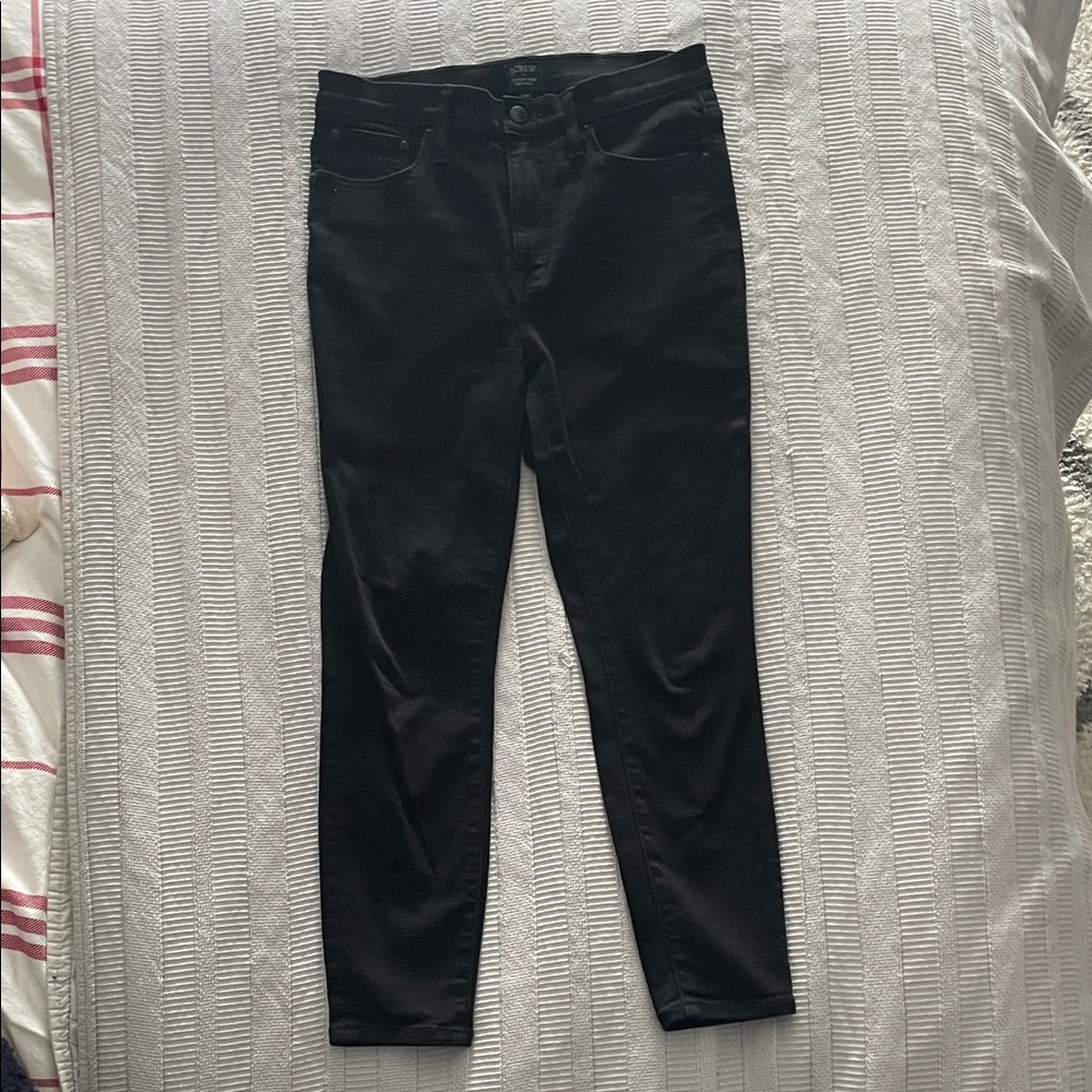 J. Crew Women's Black Skinny Jeans
